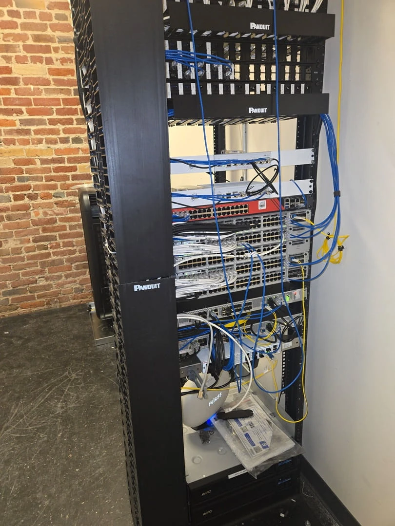 Successful Completion of Rack & Stack of Equipment and Power-Up Project