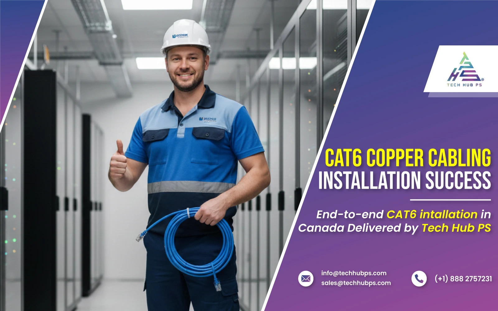 CAT6 Copper Cabling: A Tech Hub PS Success Story