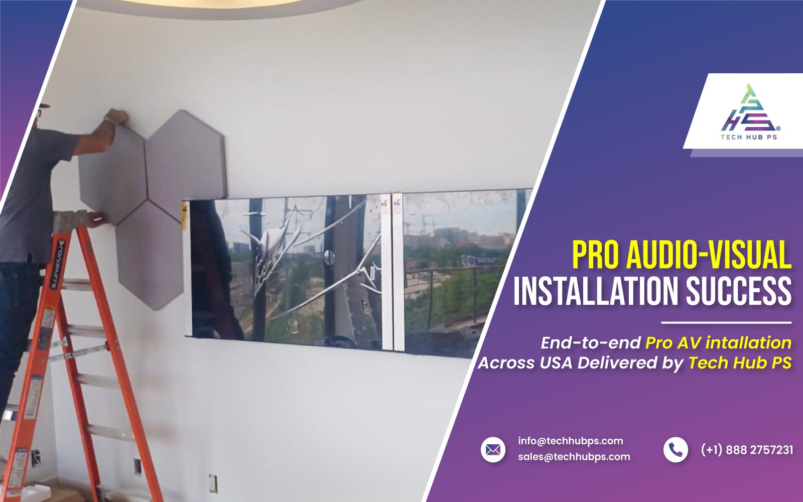 Pro AV Installation: A Tech Hub PS Success Story