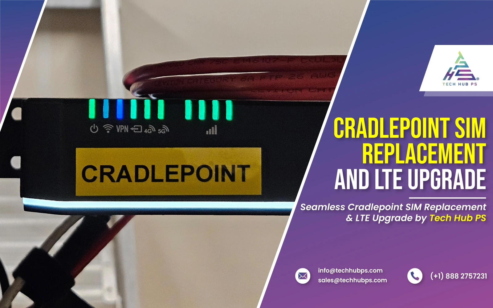 Cradlepoint SIM Replacement & LTE Upgrade: A Tech Hub PS Success Story
