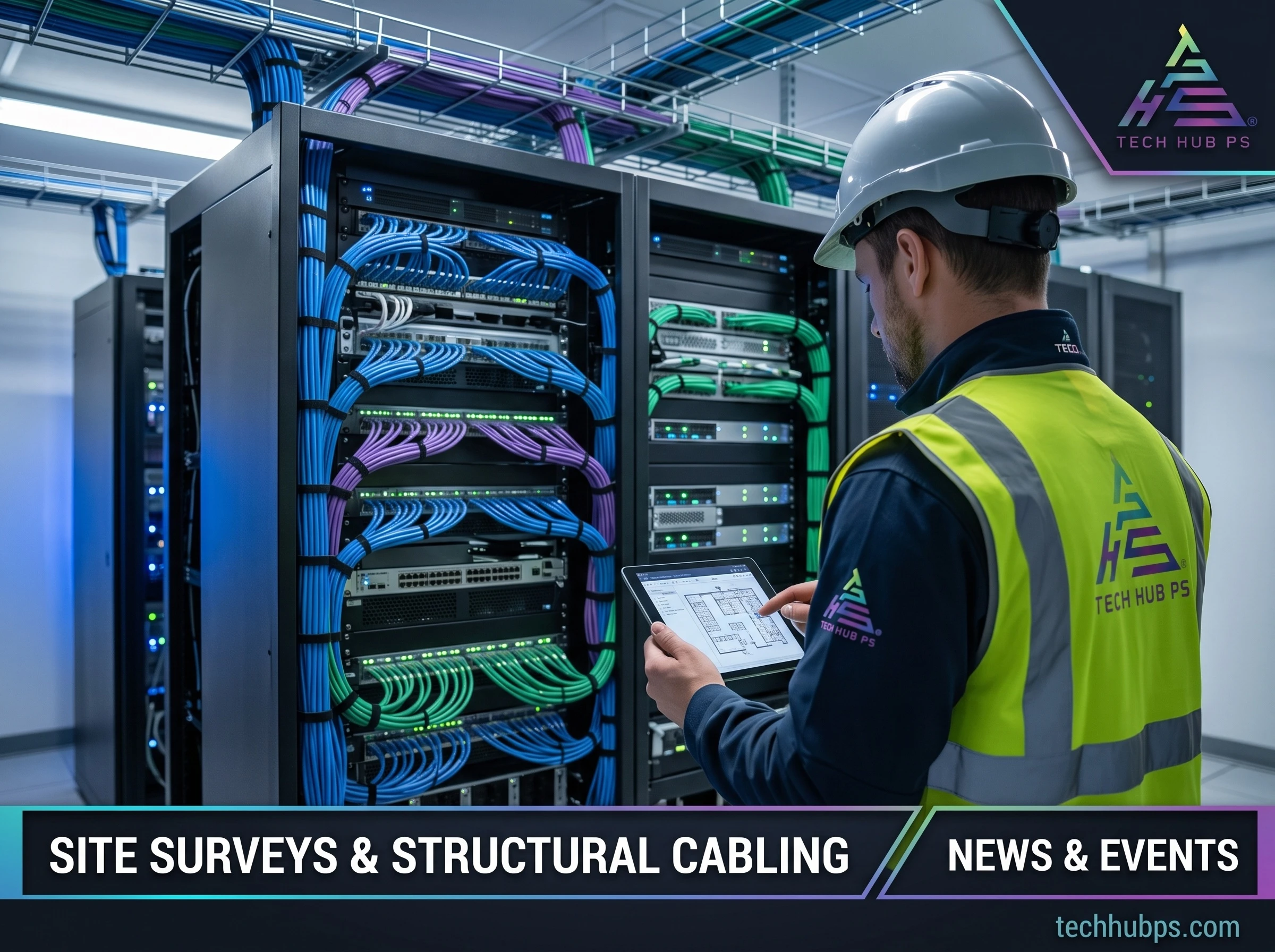 Why Enterprise IT Rollouts Fail at the Physical Layer: The Growing Demand for Precision Structured Cabling & Site Auditing