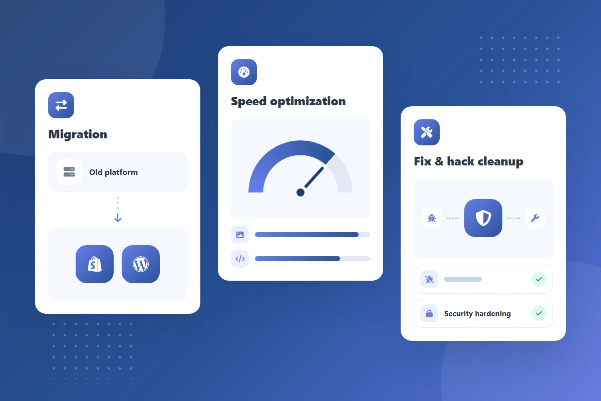 Shopify & WordPress Development
